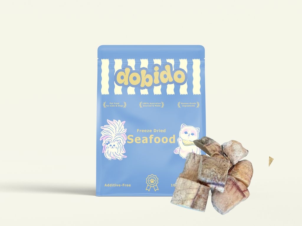 dobido flathead roe 25g freeze dried treat for pets