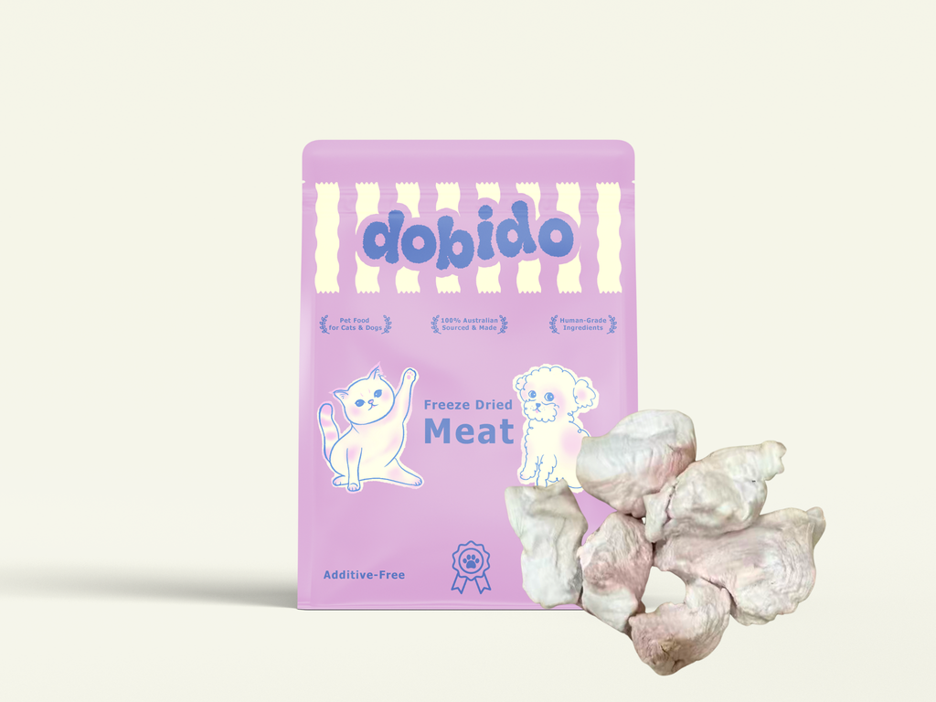 dobido crocodile body 50g freeze dried treat for pets