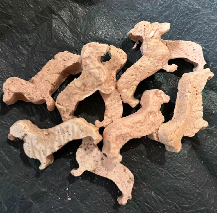 dobido rabbit biscuit 6pc freeze dried treat for pets